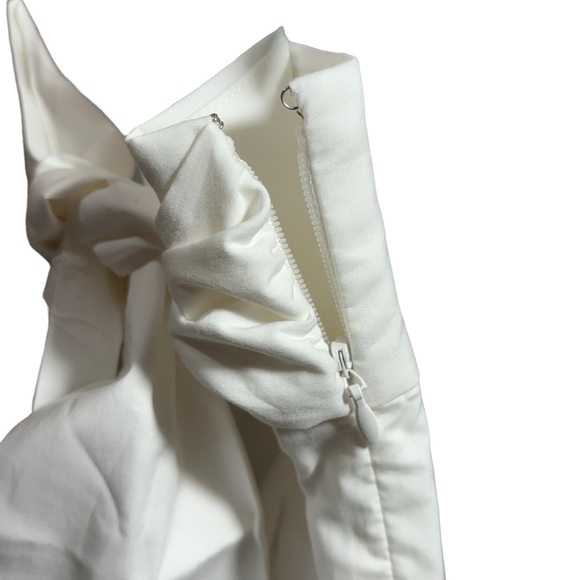 New With Tag J. Crew White Tie Waist Cotton Poplin Shorts Size 4 - Picture 6 of 11